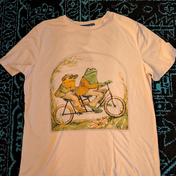 Irisgod Other - Unisex Frog & Toad Tandem Graphic T-Shirt